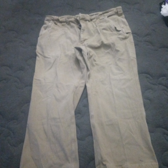 Duluth Trading Co Other - Duluth Trading Co Khaki Burly Flex Fires Hose Cargo Pants Men’s Size 42x30